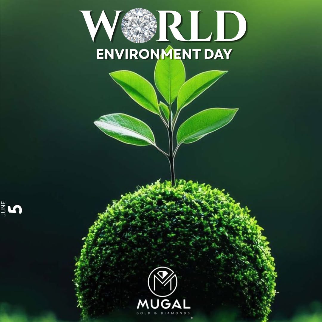 The earth is our most precious gem - let's protect it. Happy World Environment Day🌍💚