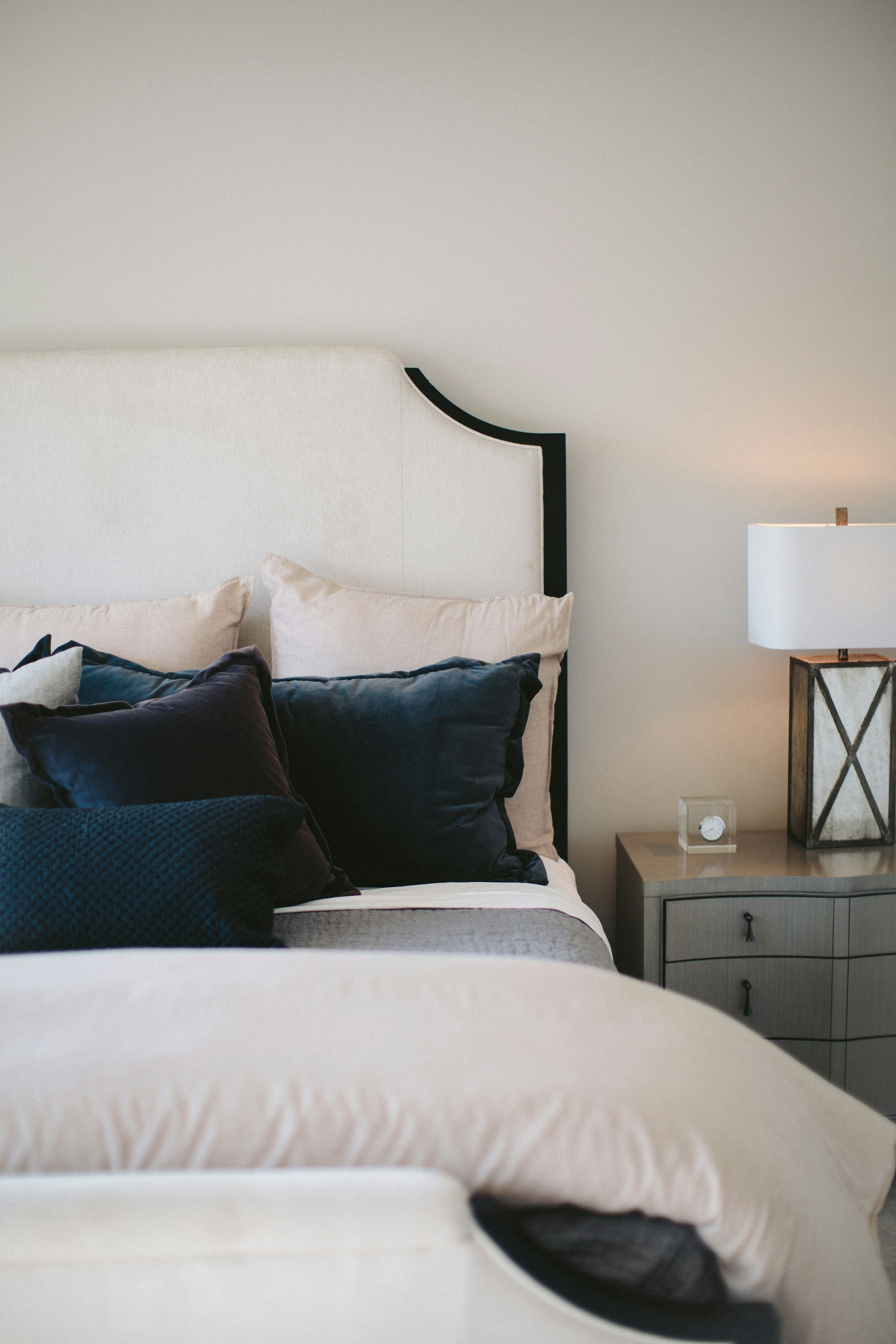 Suite interior in soft warm light