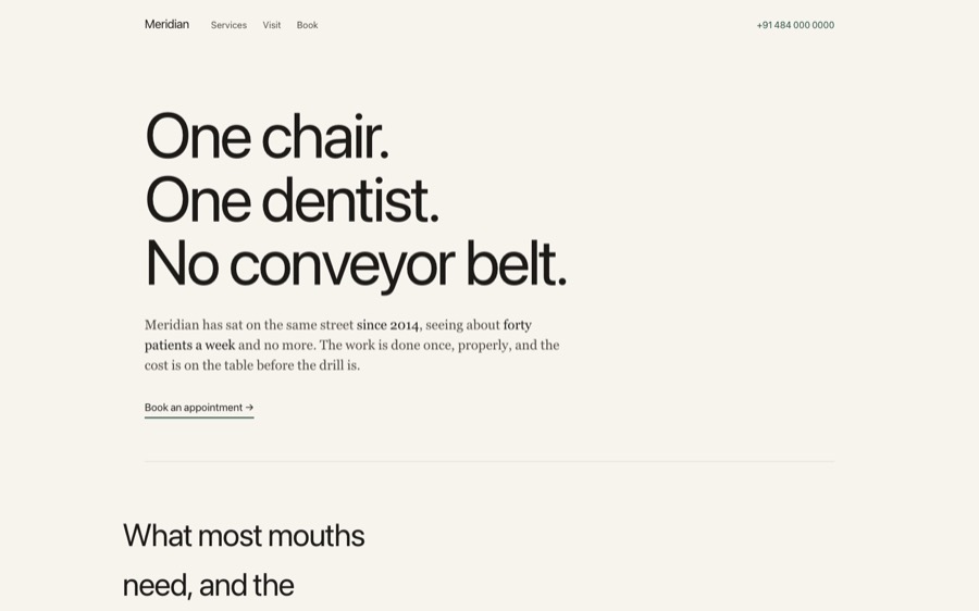 Dental clinic preview