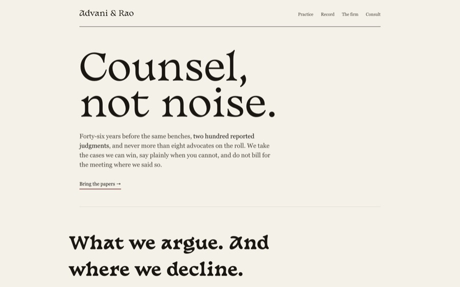Law firm preview