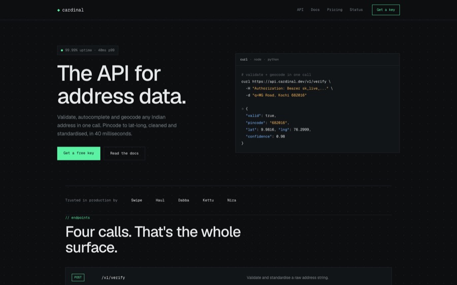 API / SaaS preview